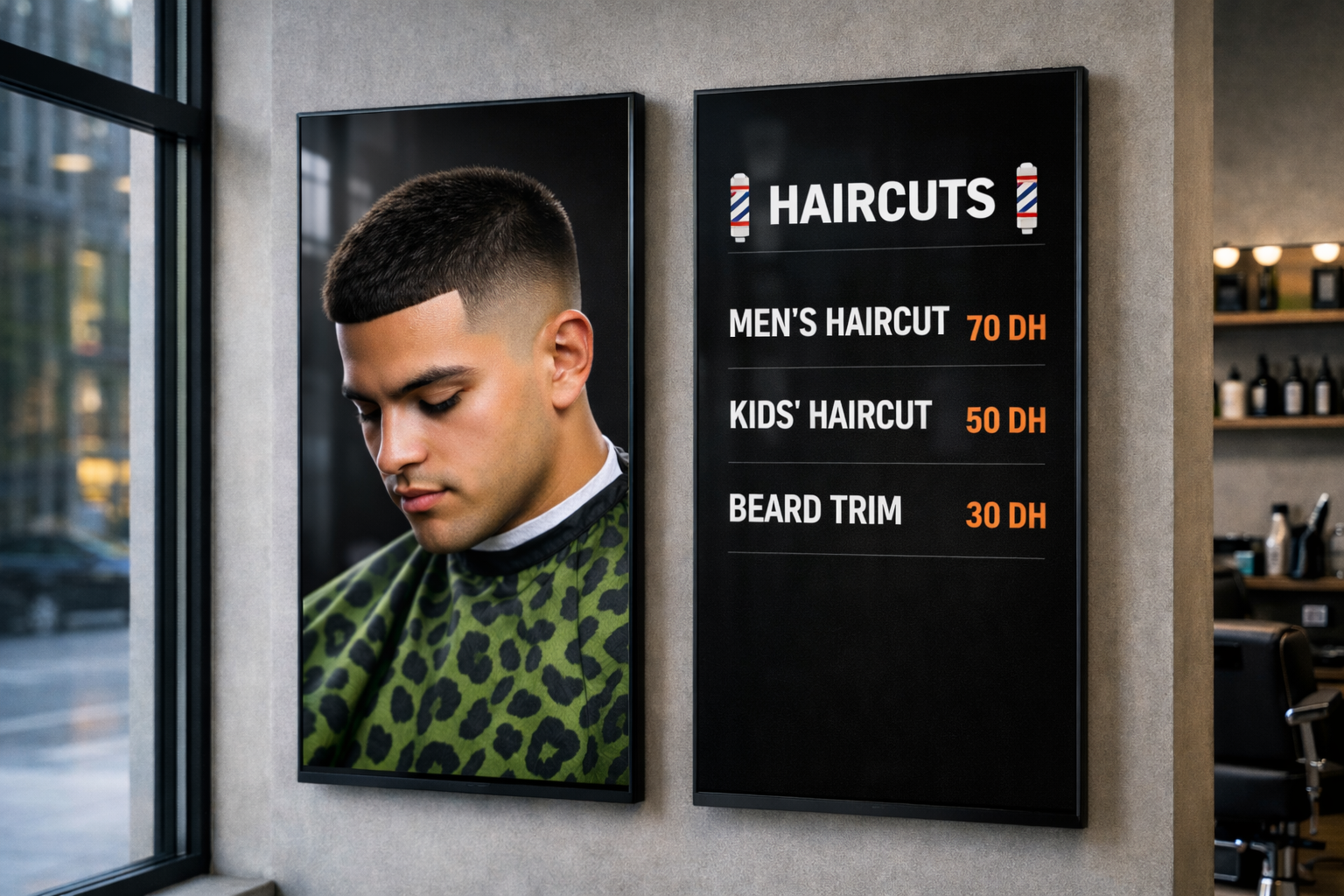 Exemple d'affichage publicitaire pour l'offre Premium